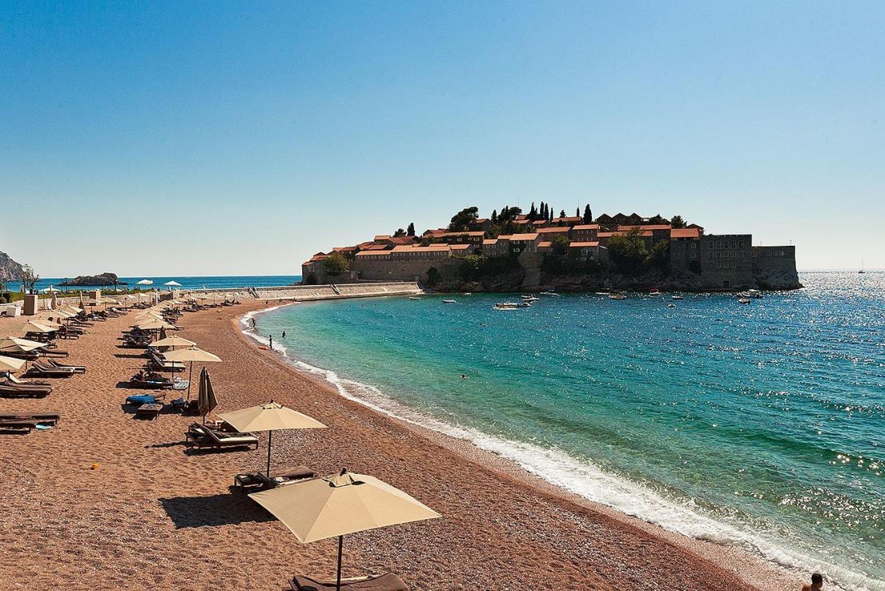 Bmv Room For 2-3 With Greenery View Sveti Stefan Exteriér fotografie